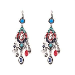 2/$18❤Bohemian vintage water Drop Earrings❤